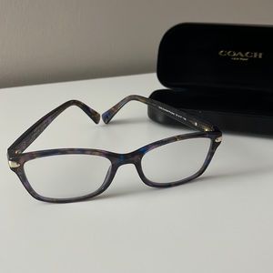 Coach Confetti Purple Glasses HC6065